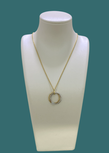 Collier 585/- mit Brillianten 0,07ct